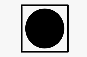 Square with Shaded circle