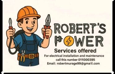 Robert Power – Electrical Installation & Repair Services in Kenya