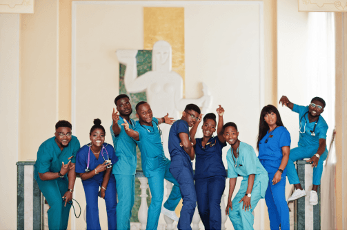 Profession and good caregivers