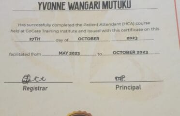 Dr Wangari Mutuku