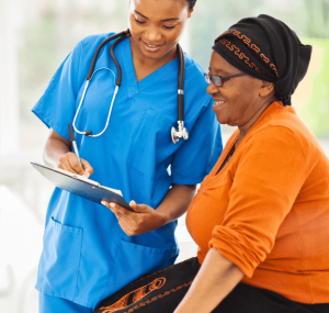 good and professional caregiver